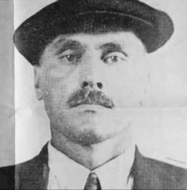 Fotografía tomada en uno de los arrestos de Carl Panzram