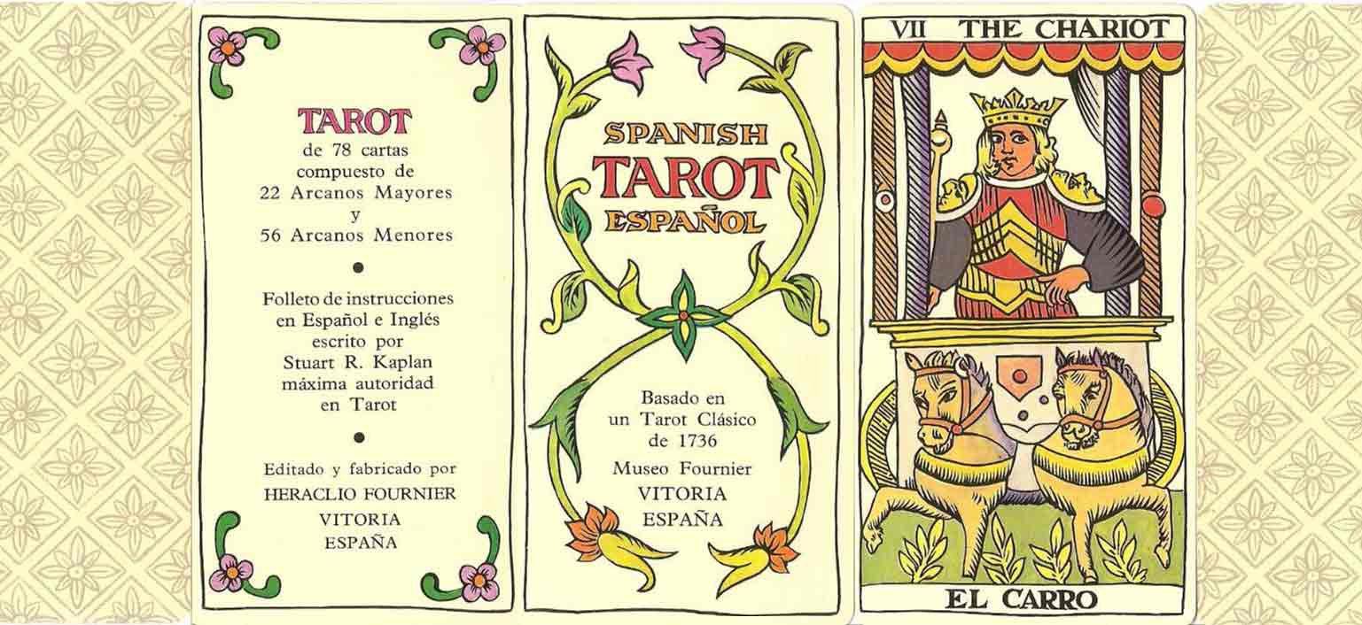 Baraja española clásica de Tarot Fournier Leyendas del misterio Mortems