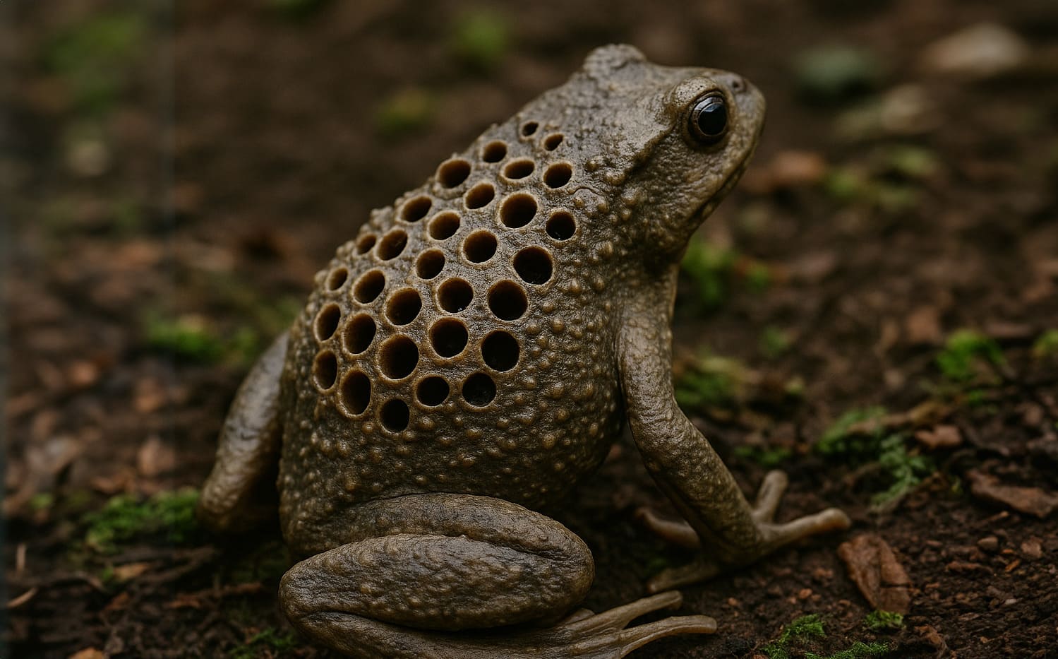 Tripofobia animal